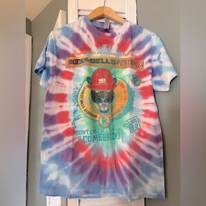 Tie-Dye Rock The Bells 50 Years of Hip Hop Tee - Medium